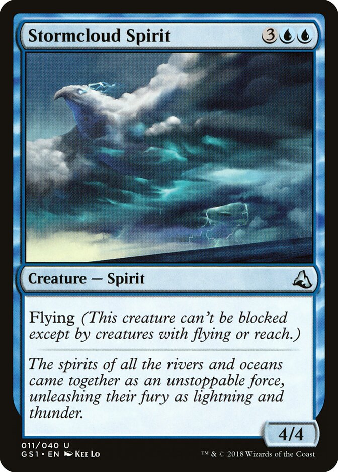 Stormcloud Spirit card front