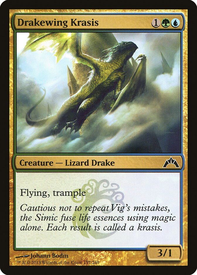 Drakewing Krasis card front