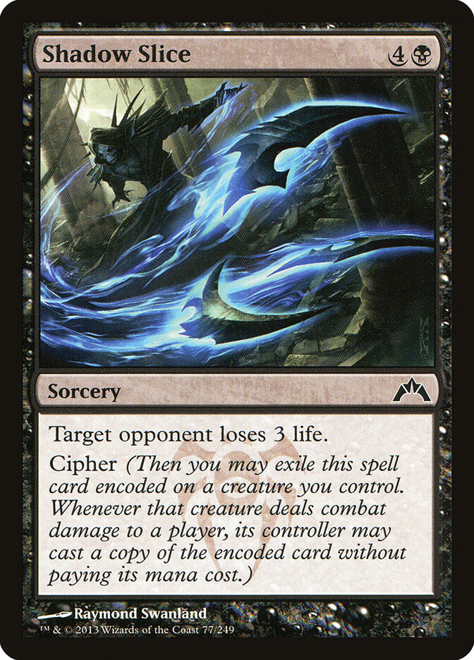 Shadow Slice card front