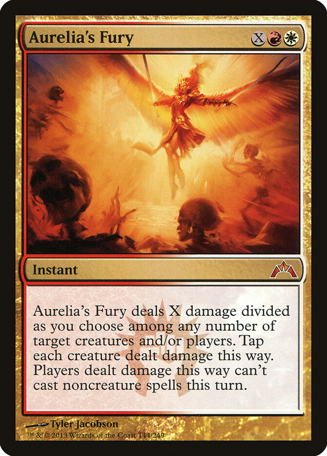 Aurelia's Fury card front