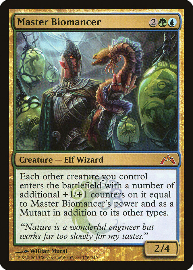 Master Biomancer card front