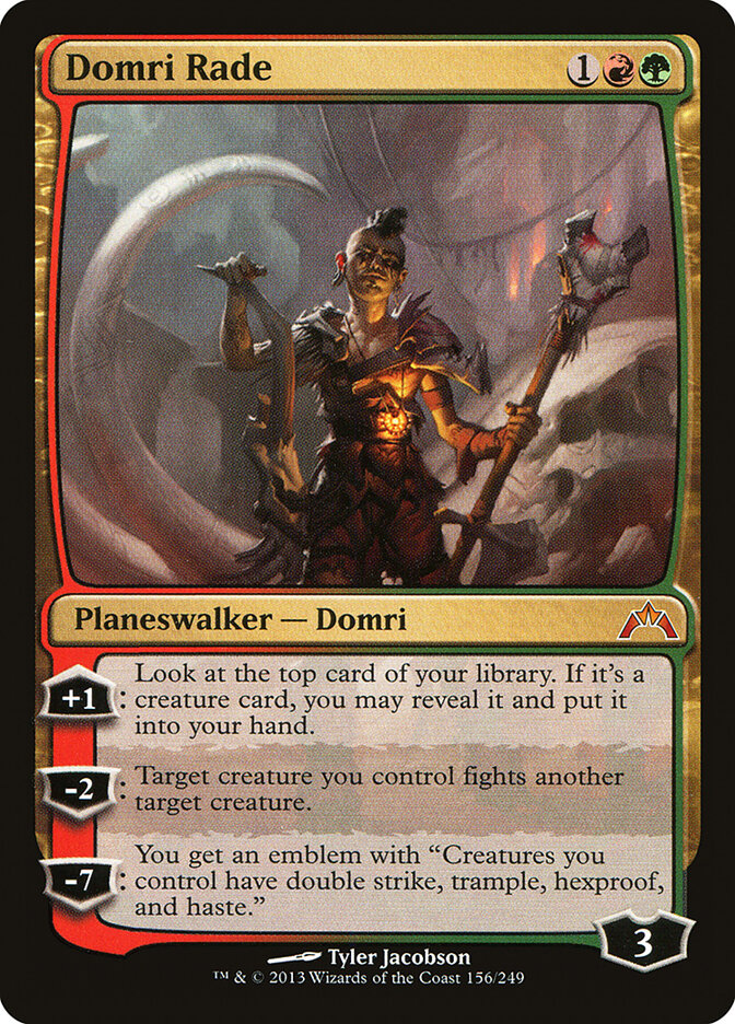 Domri Rade card front