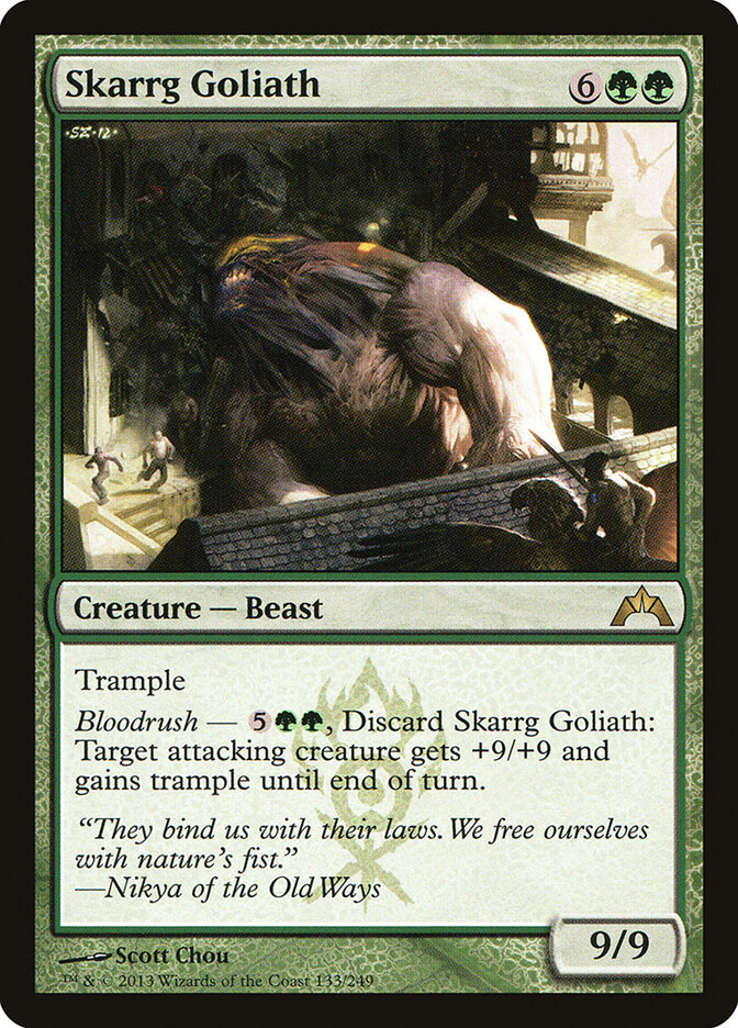 Skarrg Goliath card front