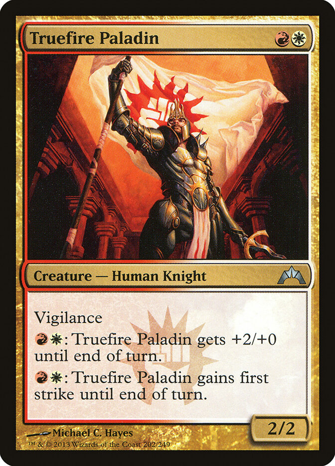 Truefire Paladin card front