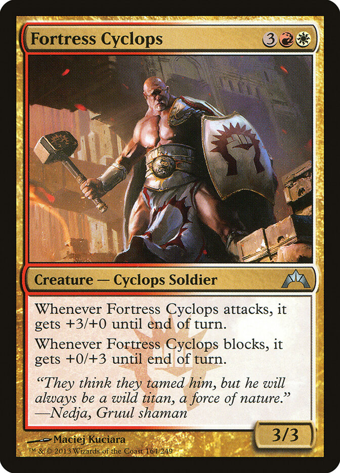 Fortress Cyclops card front