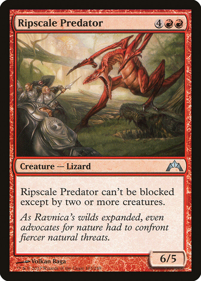 Ripscale Predator card front