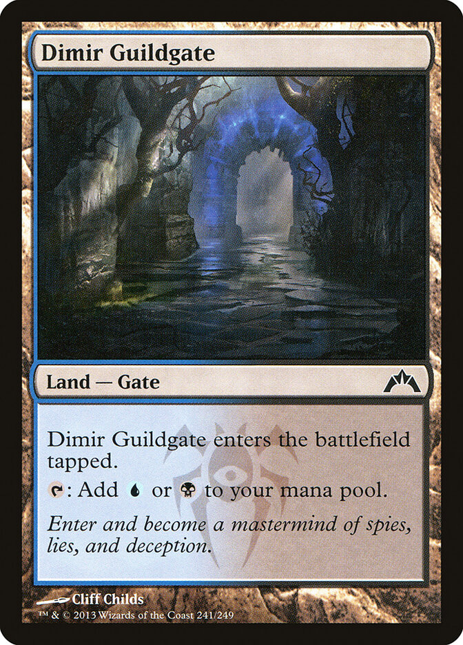 Dimir Guildgate card front