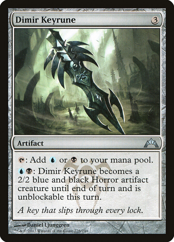 Dimir Keyrune card front