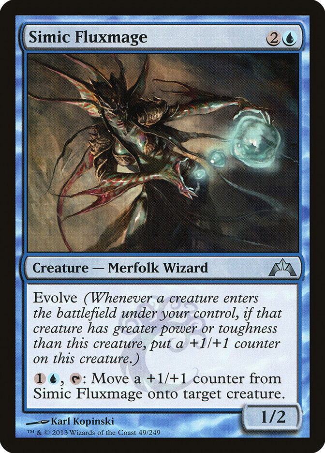 Simic Fluxmage card front