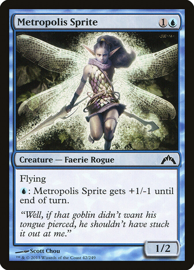Metropolis Sprite card front