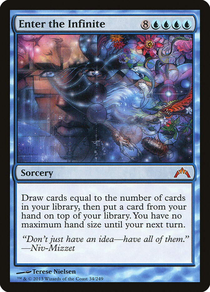 Enter the Infinite card front