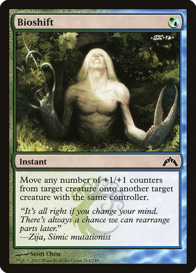 Bioshift card front
