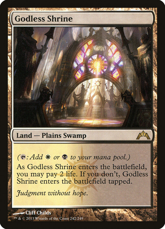 Godless Shrine card front
