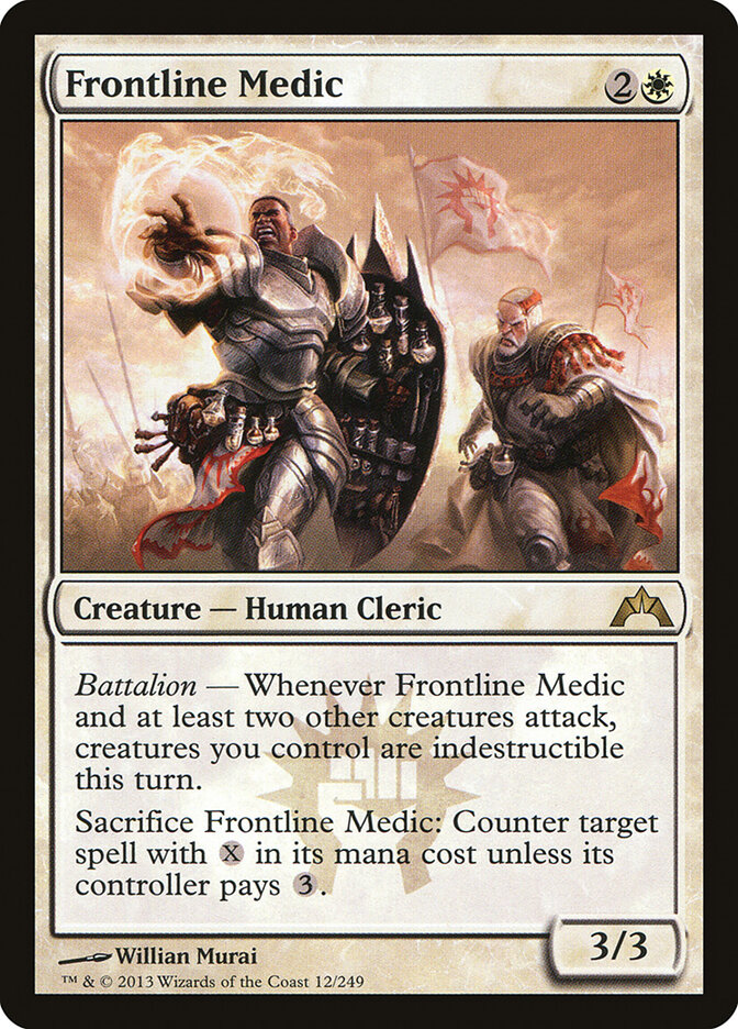 Frontline Medic card front
