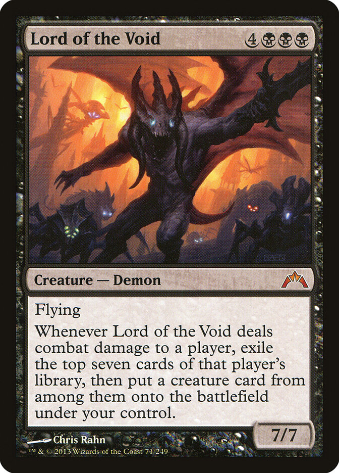 Lord of the Void card front