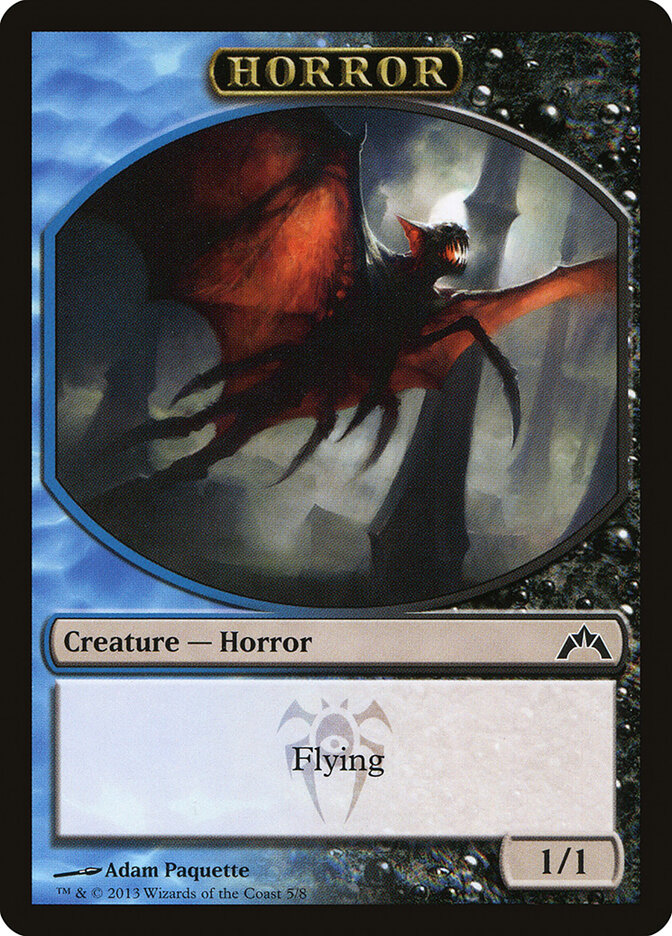 Horror card front