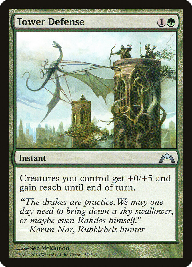 Tower Defense card front