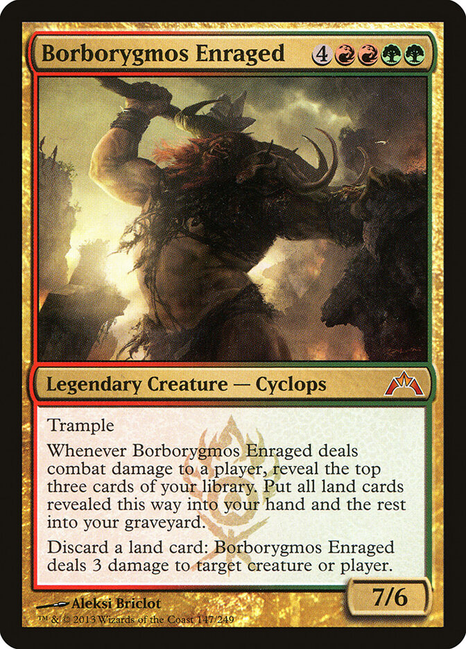 Borborygmos Enraged card front