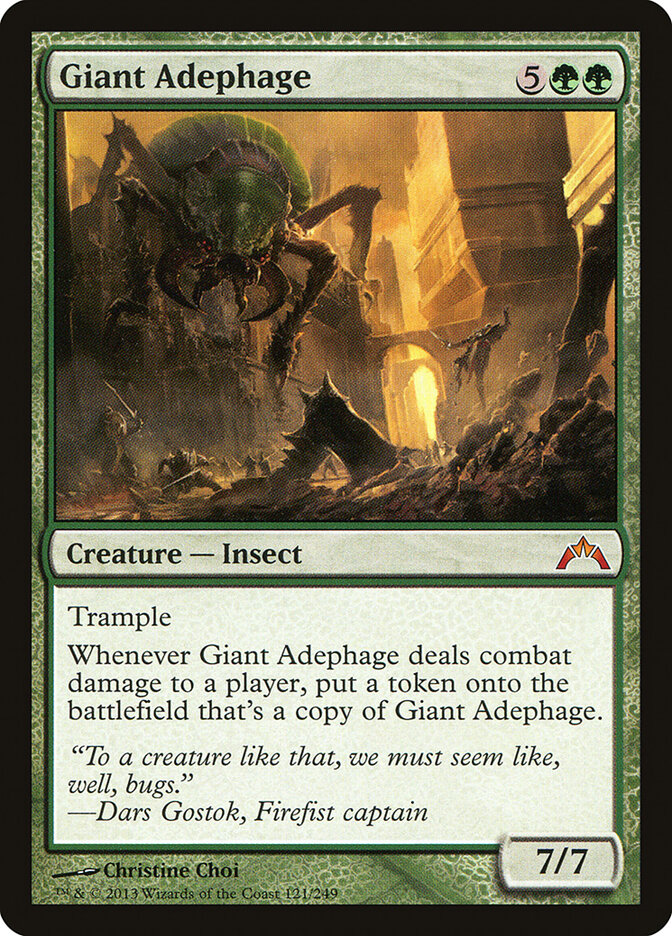 Giant Adephage card front