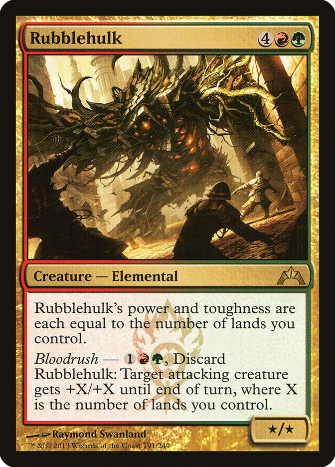 Rubblehulk card front