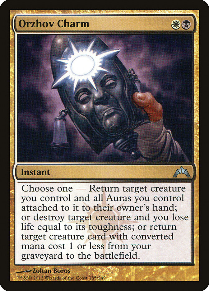 Orzhov Charm card front