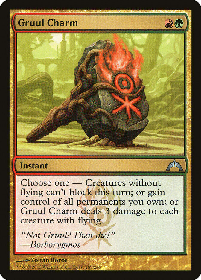 Gruul Charm card front