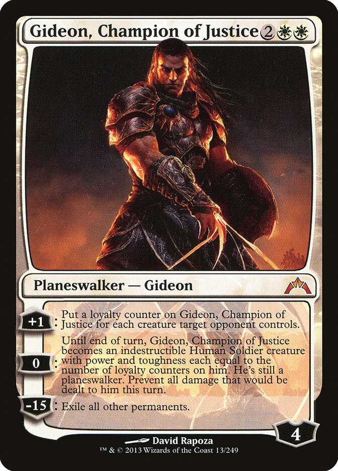 Gideon, Champion of Justice card front