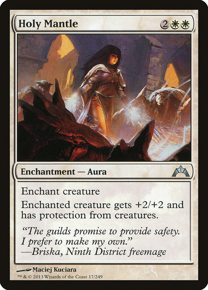 Holy Mantle card front