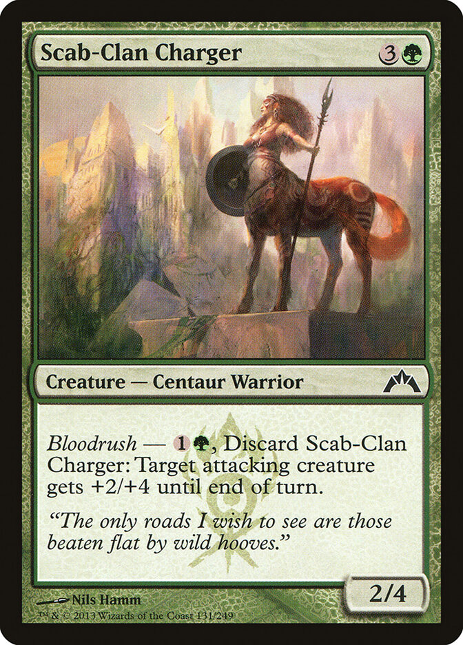 Scab-Clan Charger card front