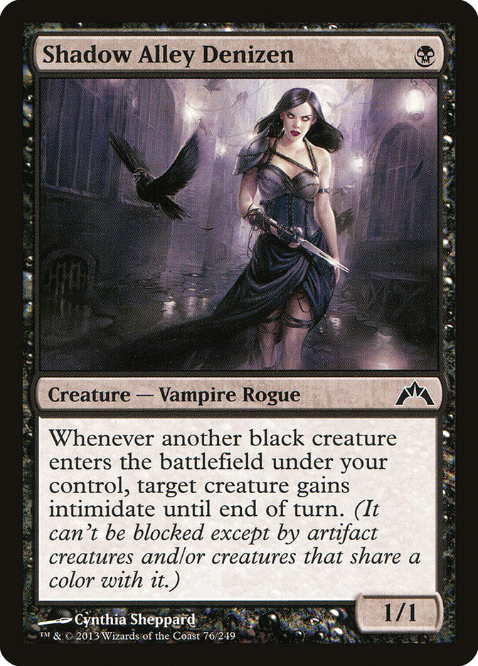 Shadow Alley Denizen card front