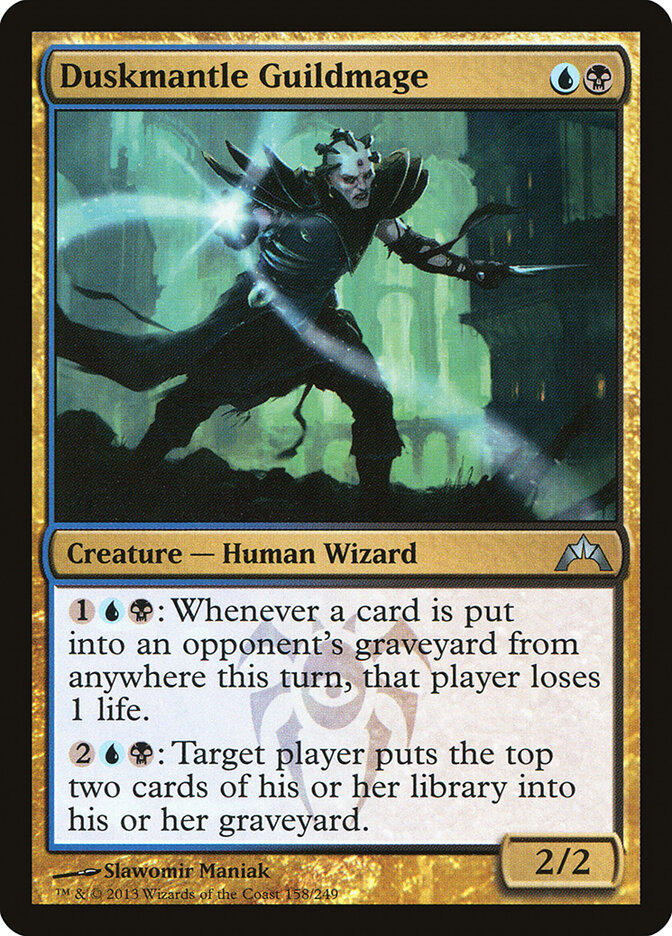 Duskmantle Guildmage card front