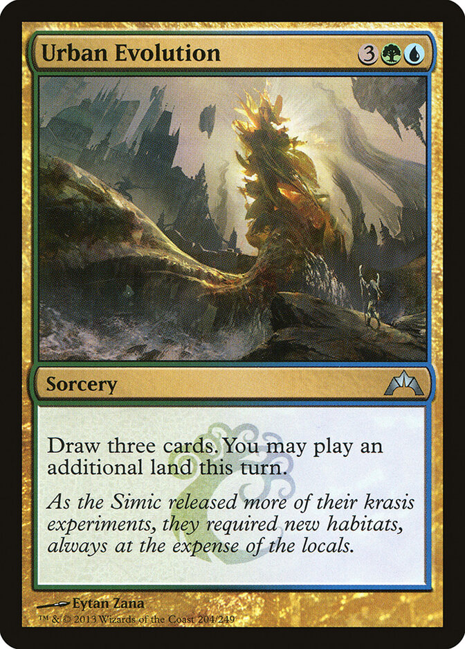 Urban Evolution card front