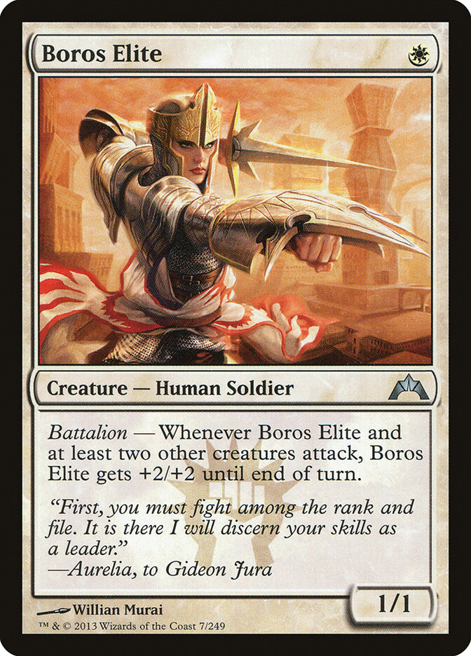 Boros Elite card front