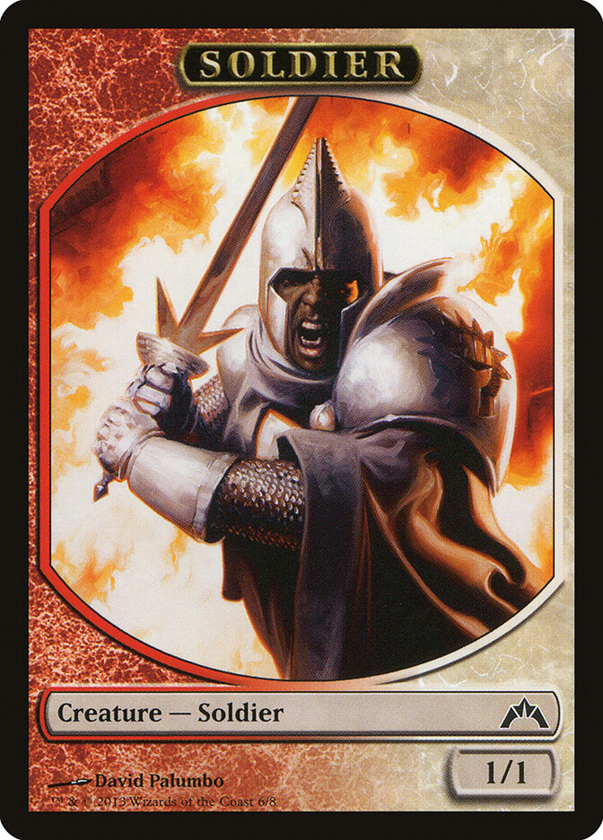 Soldier card front