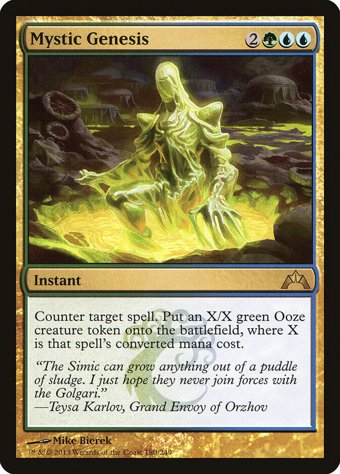 Mystic Genesis card front