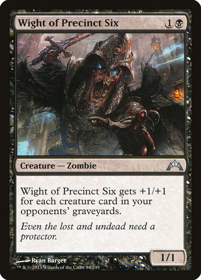 Wight of Precinct Six card front