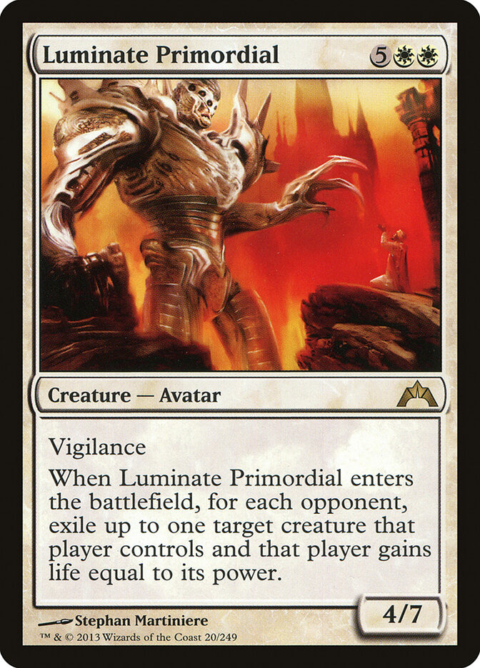 Luminate Primordial card front