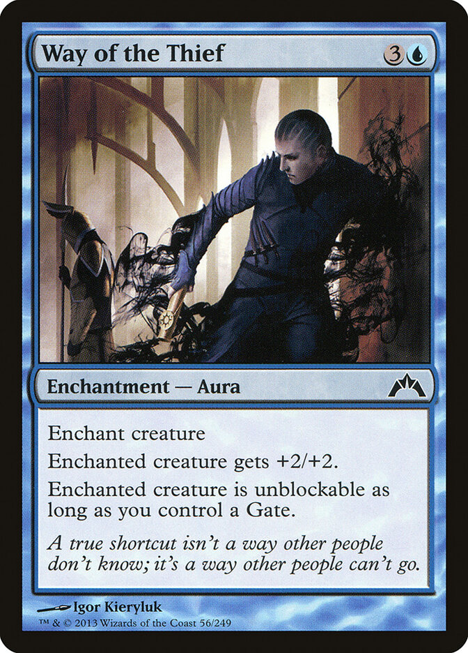 Way of the Thief card front