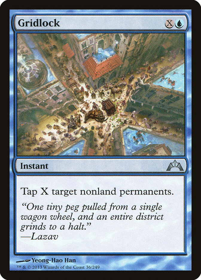 Gridlock card front