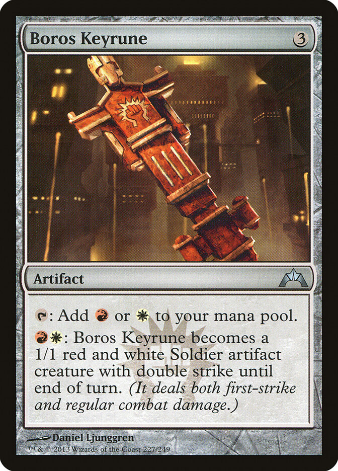 Boros Keyrune card front