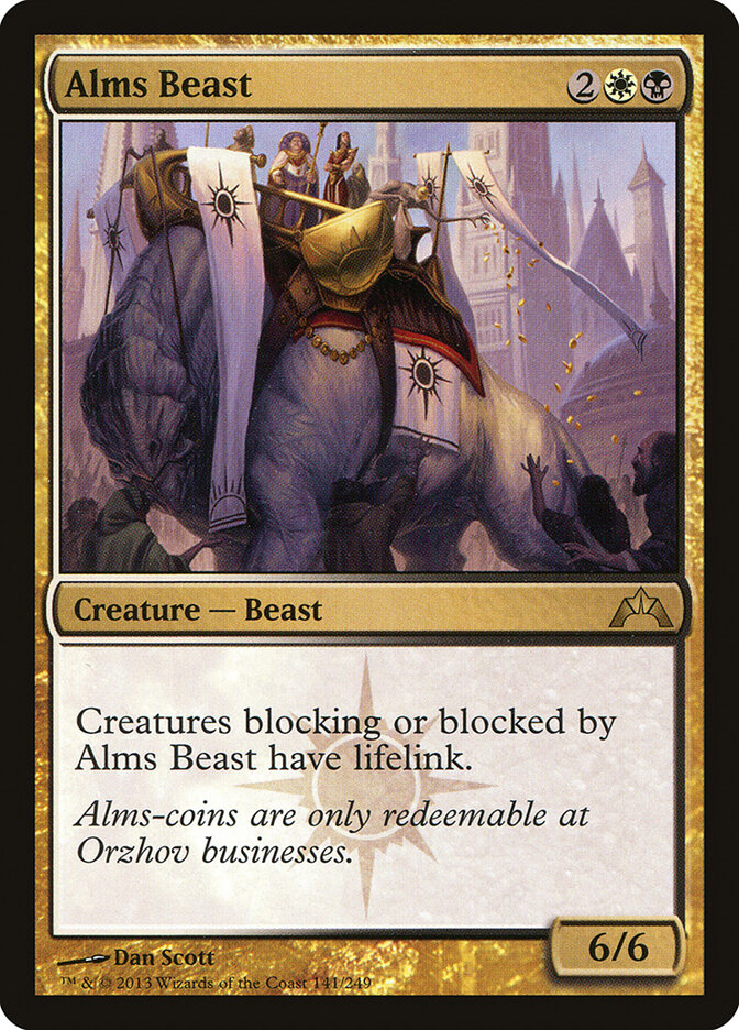 Alms Beast card front