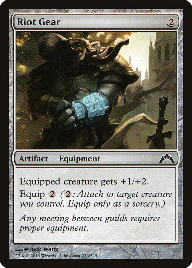 Riot Gear card front