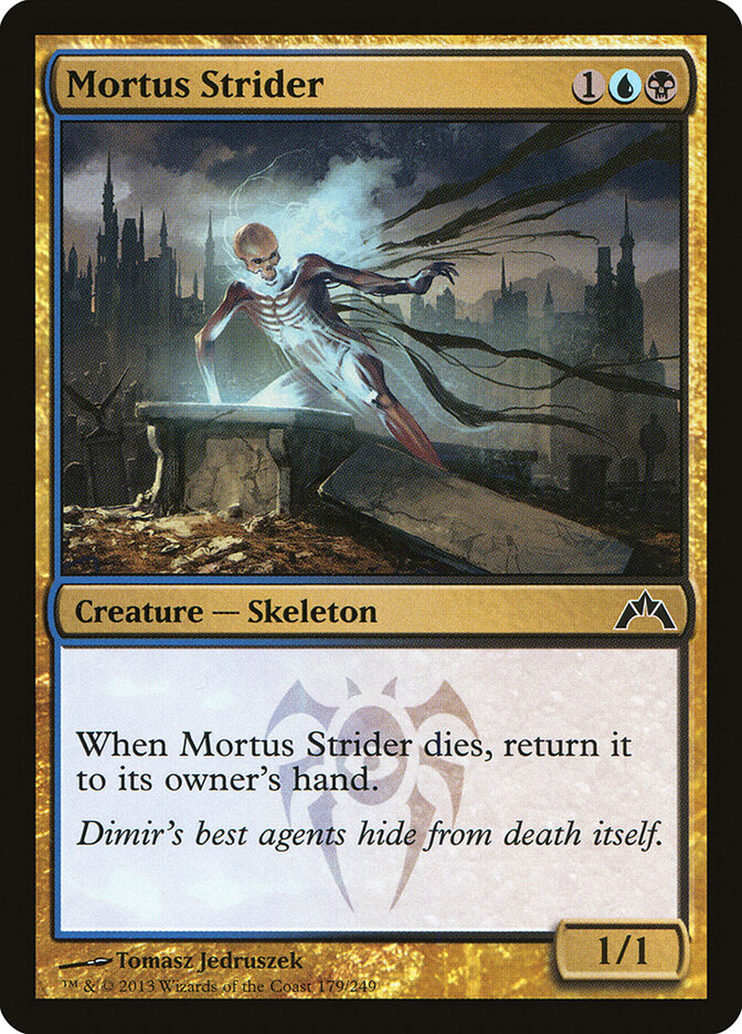 Mortus Strider card front