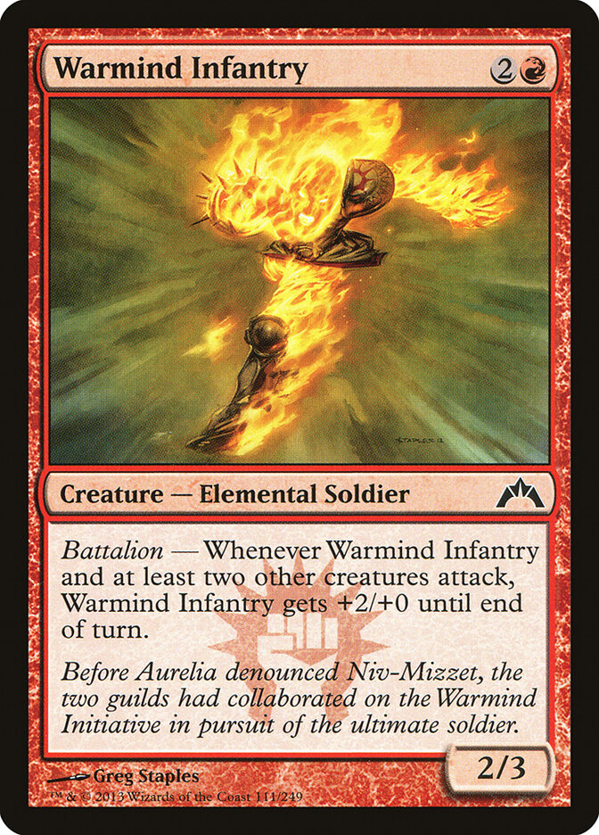 Warmind Infantry card front