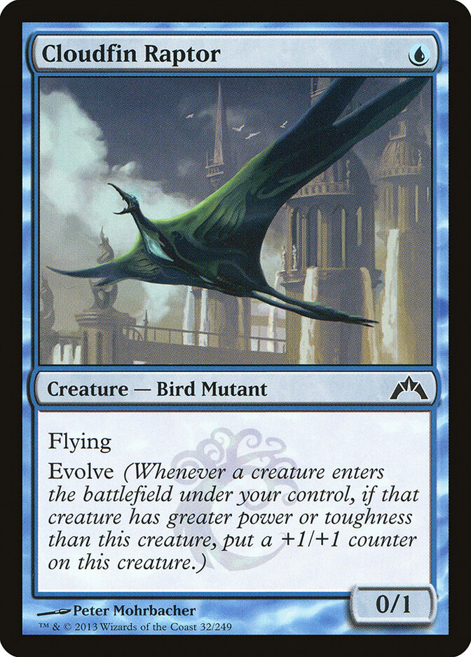Cloudfin Raptor card front