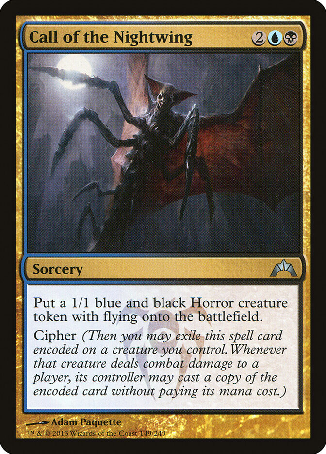 Call of the Nightwing card front