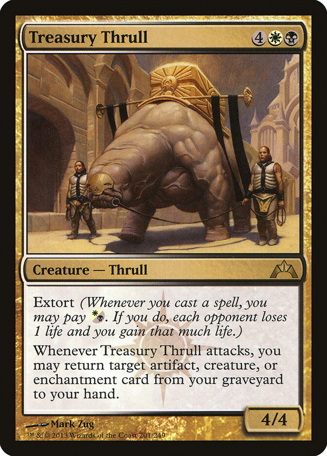 Treasury Thrull card front
