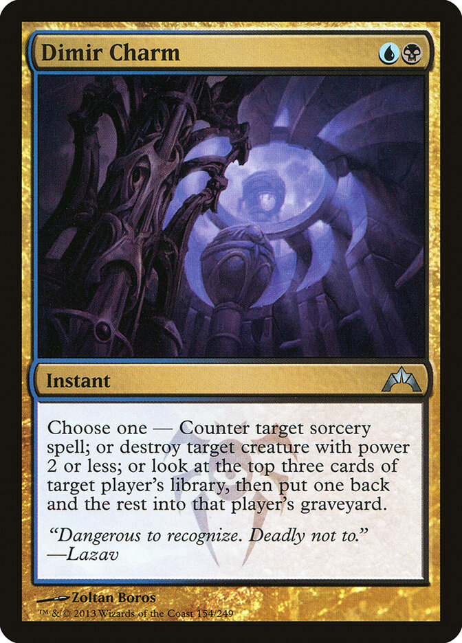 Dimir Charm card front