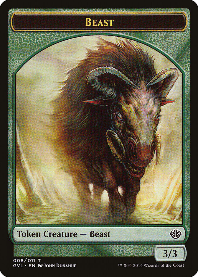 Beast card front