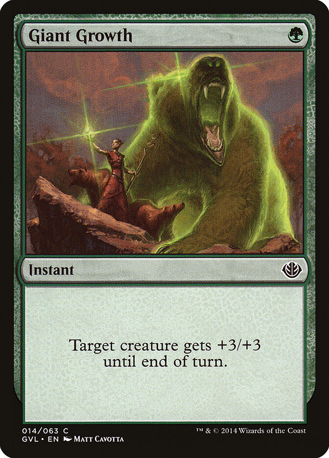 Giant Growth card front